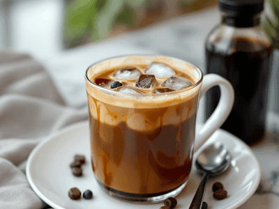 Black Coffee with Ice